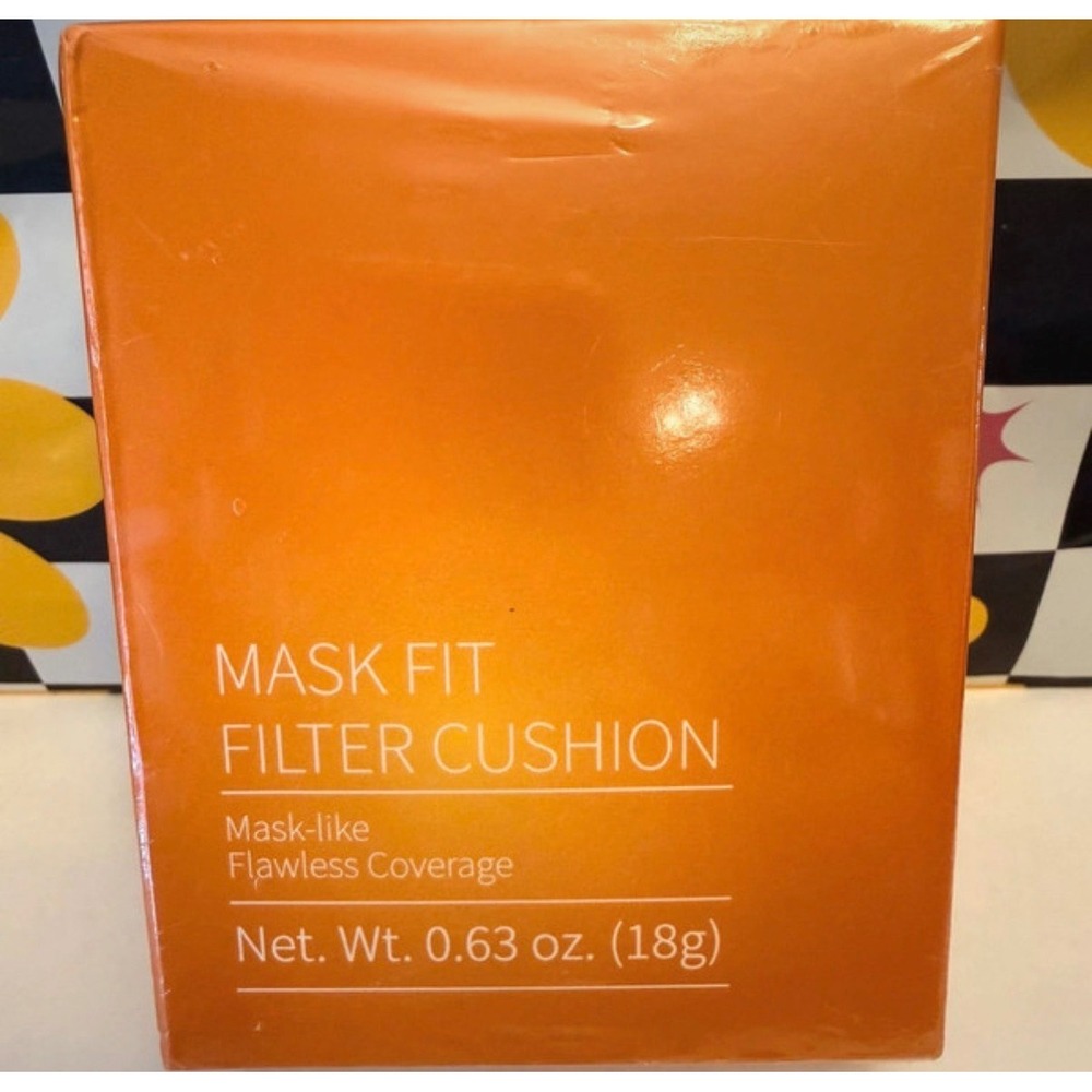 BARUBT Mask Fit Filter Cushion Foundation 27c Cool Beige Matte Full Coverage 18g